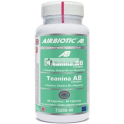   Nutricosmetics Airbiotic Teanina Ab Complex L-Theanine Vitamin B6 és Magnézium, 60g