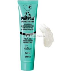  Dr. Pawpaw Eredeti Balzsam Többcélú Vegán Természetes Balzsam Ajkakra, Bőrre, Hajra, Körmökre és Kutikulákra - Egyszeri Shea Vajas