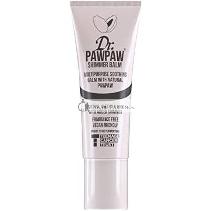 Dr. PAWPAW Shimmer Balm 10ml Többcélú Ajak- és Bőrápoló Balzsam - Vegán és Etikus Szépség