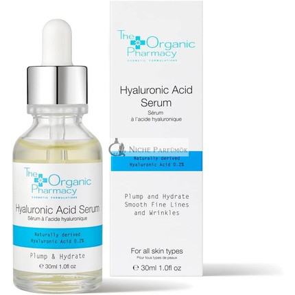 The Organic Pharmacy Hyaluronsav Szérum 30 ml - Hidratáló 0,2% Tripla
