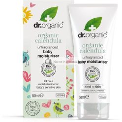 Dr. Organic Körömvirág Illatmentes Baba Hidratáló 50ml