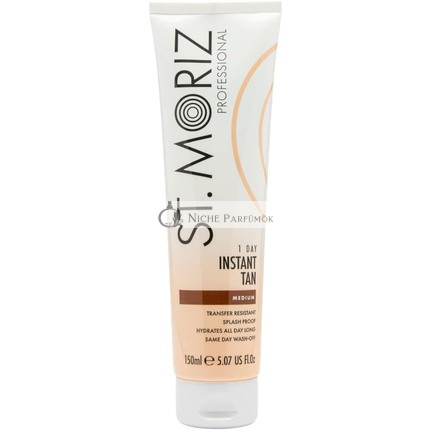 St. Moriz Professzionális Mosható Testbarnító Közepes, 150 ml