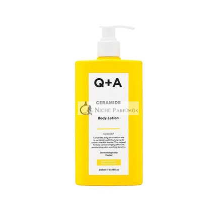 Q+A Ceramid Testápoló Squalánnal, Ananász Ceramidokkal és Cukor Komplexummal 250ml