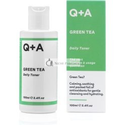 Q+A Grüner Tee Tages-Toner, 100ml