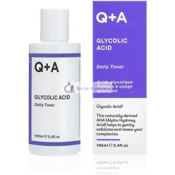   Q+A Glykolikus Sav Napi Toner Szuper Hidratáló és Ragyogást Fokozó Összetevőkkel 100ml