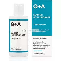   Q+A Marine Hyaluronat Tonerlotion mit Hyaluronsäure und marinen Wirkstoffen, 100ml