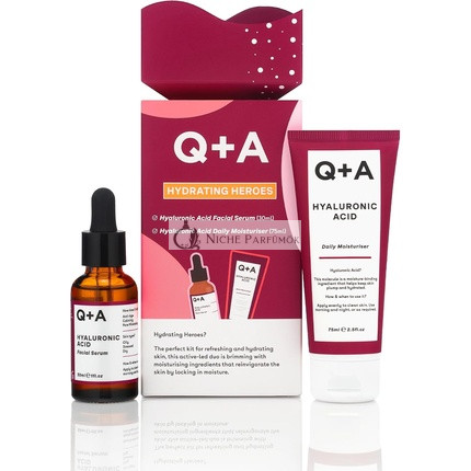Q+A Hidratáló Hősök Bőrápoló Ajándékcsomag Hyaluronsavval