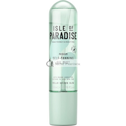 Isle of Paradise Selbstbräunungsöl Spray Mittel, 200ml