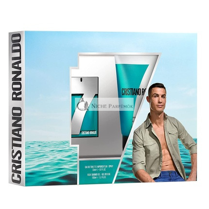 Cristiano Ronaldo 7Origins Ajándékcsomag, Eau de Toilette 30ml, Tusfürdő 150ml