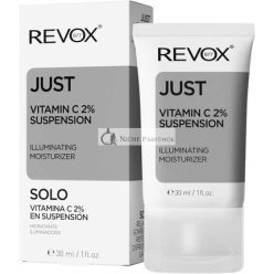Revox Just Vitamin C 2% Fényesítő Hidratáló Krém 30ml