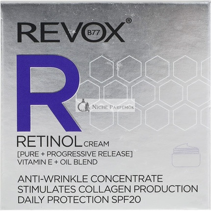 Revox 50ml Retinol SPF20 Napi Arckrém
