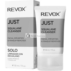   Revox Just Squalane Tisztító Folyadék Arctisztító Sminklemosó, 30ml