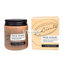   UpCircle Kávés Arcradír Citrus Keverékkel Száraz Bőrre, 100ml