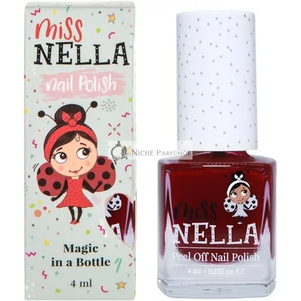 Miss Nella FAV TANÁR Non-Toxikus Bordeaux Körömlakk Gyerekeknek