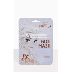   MAD Beauty Disney Frozen Elsa Gesichtsmaske - Feuchtigkeitsspendende und Erfrischende Tuchmaske für Genährte Haut und einen Wunderschönen Teint