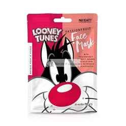   MAD Beauty Disney Looney Tunes Sylvester Gesichtsmaske - Feuchtigkeitsspendende und Entspannende Tuchmaske für Genährte Haut und einen Schönen Teint