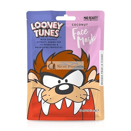 MAD Beauty Disney Looney Tunes Tasmaniai Ördög Taz Hidratáló és Relaxáló Arcpakolás