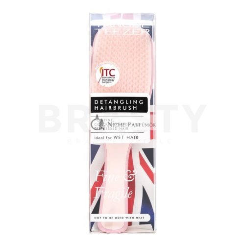 Tangle Teezer Wet Detangler Fine & Fragile Haarbürste für feines Haar Pink