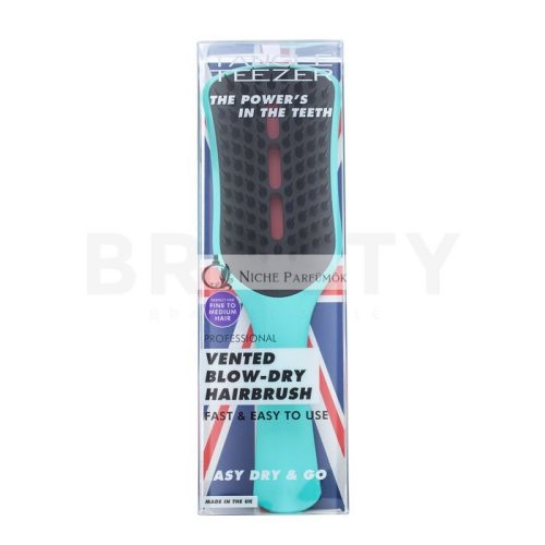 Tangle Teezer Easy Dry & Go Vented Hairbrush Haarbürste zum einfachen Kämmen von Haaren Mint/Black