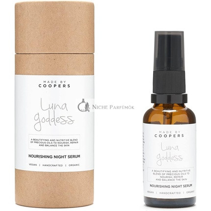 Luna Éjszakai Szérum a Made by Coopers-től - Legjobb Éjszakai Elixír a Fiatalos Ragyogásért, 30ml