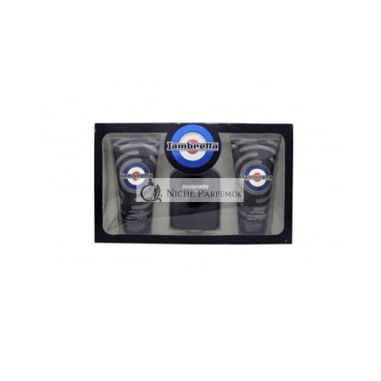 Lambretta Intense Eau de Parfum Herren Aftershave Geschenkset Spray 100ml