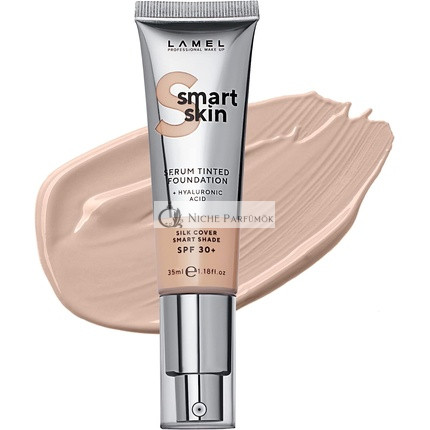 Lamel Smart Skin Szérum, Tinted Foundation Hidratált, Simább és Egységes Bőr, Bézs N. 402