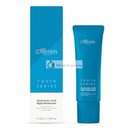 Skin Chemists Anti-Ageing Hyaluronic Acid 1% Éjszakai Krém, 50ml
