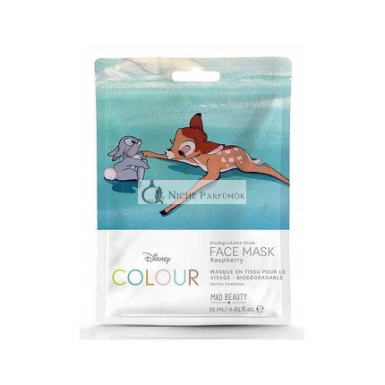 Bambi Disney Farbige Gesichtsmaske Himbeere