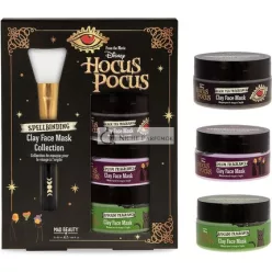   MAD BEAUTY Disney Hocus Pocus Tonerde Gesichtsmasken Set mit Aloe Vera, Schwarzem Tee, Pflaume und Avocado zur Beruhigung und Verjüngung der Haut