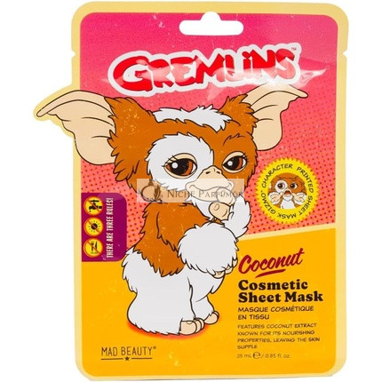 Accentra Mad Beauty Gremlins Gesichtsmaske Feuchtigkeitsspendend & Beruhigend mit Kokosduft