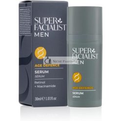   Super Facialist Férfiaknak Anti-Aging Szérum, Retinol Niacinamide, 30ml