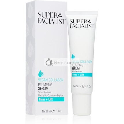 Super Facialist Veganes Kollagenfüllendes Serum mit Hyaluronsäure, Algen, Kupfer und Hibiskus-Extrakt, 30ml