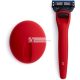 Bolin Webb Borotva és Állvány Matt Pirosban Gillette Fusion5 Penge Technológiával - Ajándék X1 Stílus