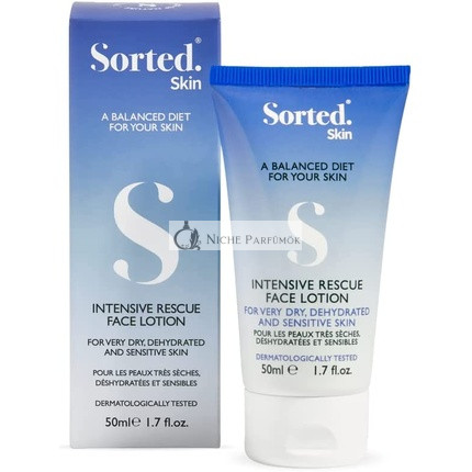 Sorted Skin Intenzív Megmentő Arckrém Száraz, Atópiás és Érzékeny Bőrre - Zsíros Formula Prebiotikus Összetevőkkel