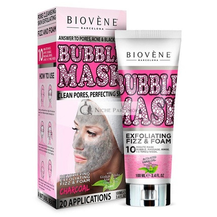 Biovene Blasenmaske feuchtigkeitsspendende und nährende Gesichtsmaske, 100ml