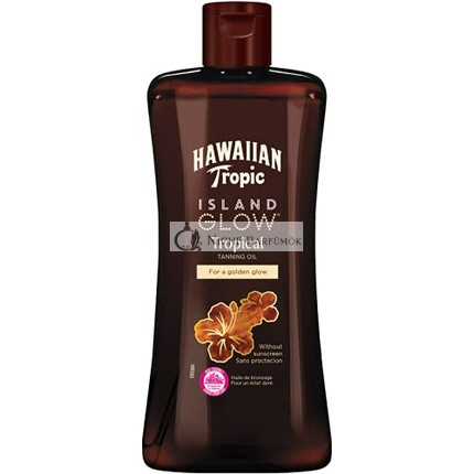Hawaiian Tropic Island Glow Tropical Tanning Oil für goldene Bräune