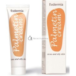   Palmetin krém zsíros bőrre aknéra és vörösségre hajlamos bőrre - Természetes formula vörös hegek és seborrhoea ellen