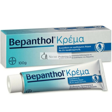 Bepanthol Krém Száraz, Érzékeny Bőrre, Irritációra Hajlamos, Provitamin B5-tel 100ml