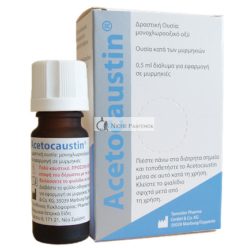   Temmler Pharma Acetocaustin 100mg Oldat Szemölcsök Kezelésére, 5ml