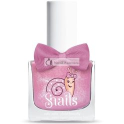   Snails Nem Toxikus Vízbázisú Szagtalan Körömlakk Gyerekeknek, 10.5ml, Rózsaszín Csillám