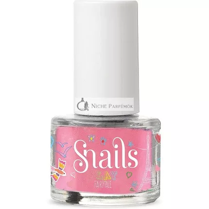 Csigák Gyermek Körömlakk Mini Játék Tündérmese Vízalapú Levehető Ártalmatlan Vegán