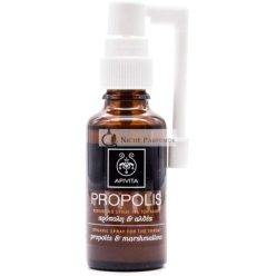Apivita Organikus Torokspray Mályva és Propolisszal, 30 ml