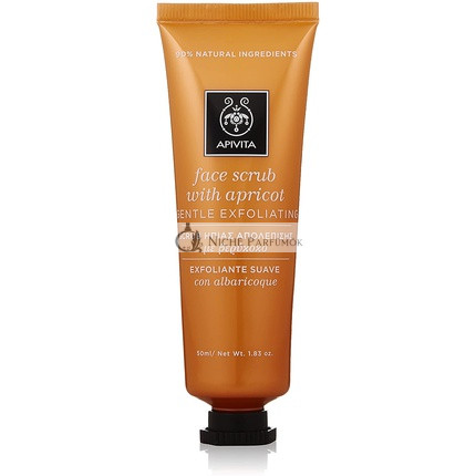 Gesichtsscrub mit Aprikose - Sanfte Peeling, 50ml