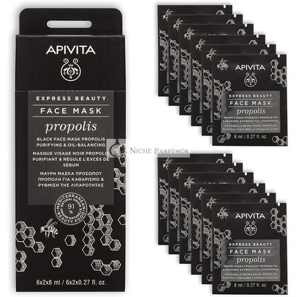 APIVITA Express Beauty Gesichtsmaske mit Propolis Reinigend für Fettige Haut