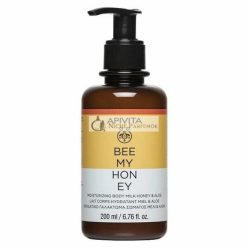   Apivita Bee My Honey Hidratáló Testápoló Tej Mézzel és Aloe-val, 200ml