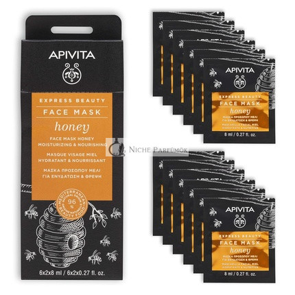 Apivita Express Beauty Gesichtsmaske mit Honig, Sheabutter und Sonnenblumenöl