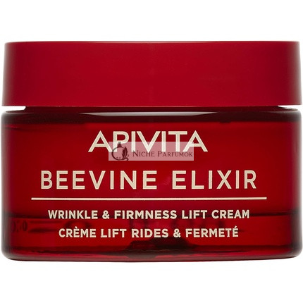 Apivita Beevine Elixir Ránc- és Feszességemelő Krém Könnyű Textúrával, Kollagén Újraindítás Ráncok Csökkentésére és Feszességre, 49 g