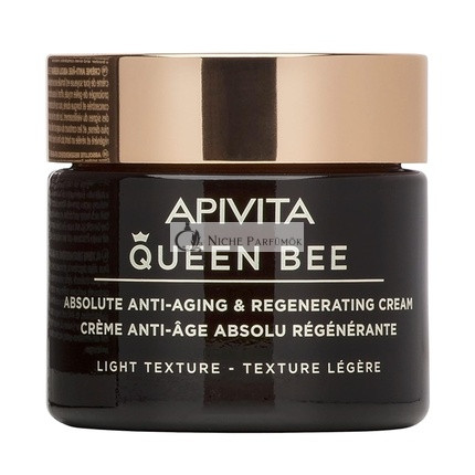 Apivita Queen Bee Absolute Anti-Aging és Regeneráló Krém Könnyű Textúrával, 50ml