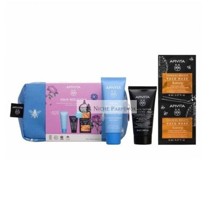 Apivita Aqua Beelicious Könnyű Hidratáló Gél & Tisztító Gél & Maszk Méz