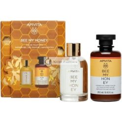   Apivita Bee My Honey Eau De Toilette 100ml, Ajándék Bee My Honey Tusfürdő 250ml